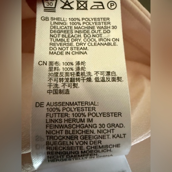 Reiss Dion Wide-Leg Cut-Out Waist Trouser Pant Jumpsuit, Pale Pink, Size 6, NWOT - Picture 14 of 15